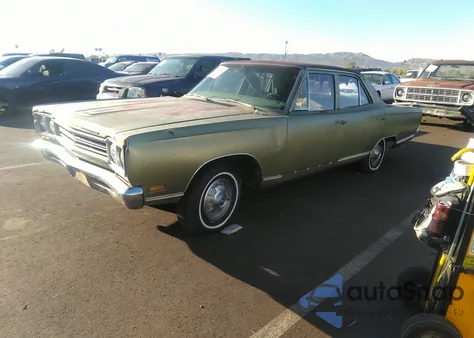1969 Plymouth Grand Voyager из США, поврежденный, VIN RH41B9G215553
